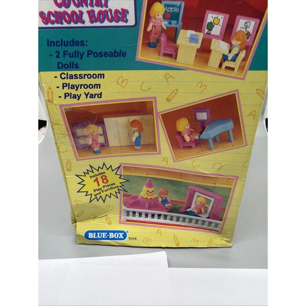 Blue Box Toys Tiny Dreams Mini Doll House Playset for Polly Pocket